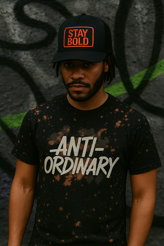 ANTI-ORDINARY Bleached Tee